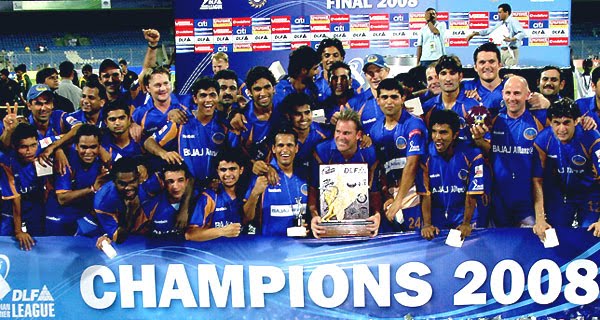 First IPL Winning Team: Rajasthan Royals in 2008