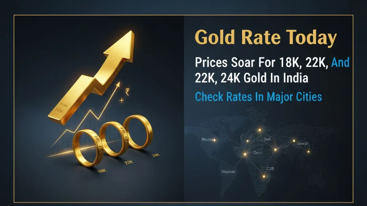Gold Rate Today in India (29 October 2026): 22K, 24K Gold Price