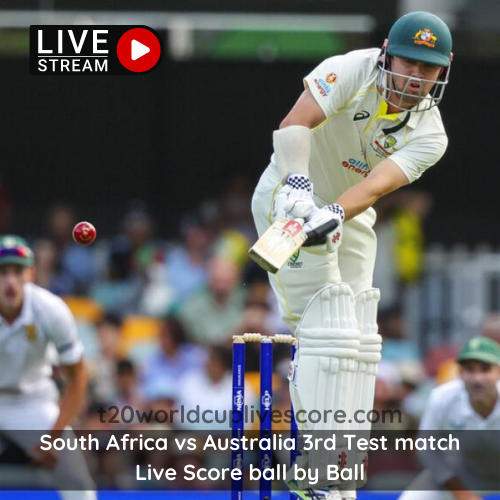 South Africa vs Australia 3rd Test Today: Live Score & Updates